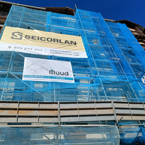 Rehabilitación de fachada en Intxaurrondo