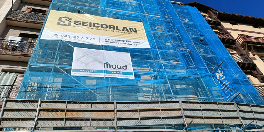 Rehabilitación de fachada en Intxaurrondo