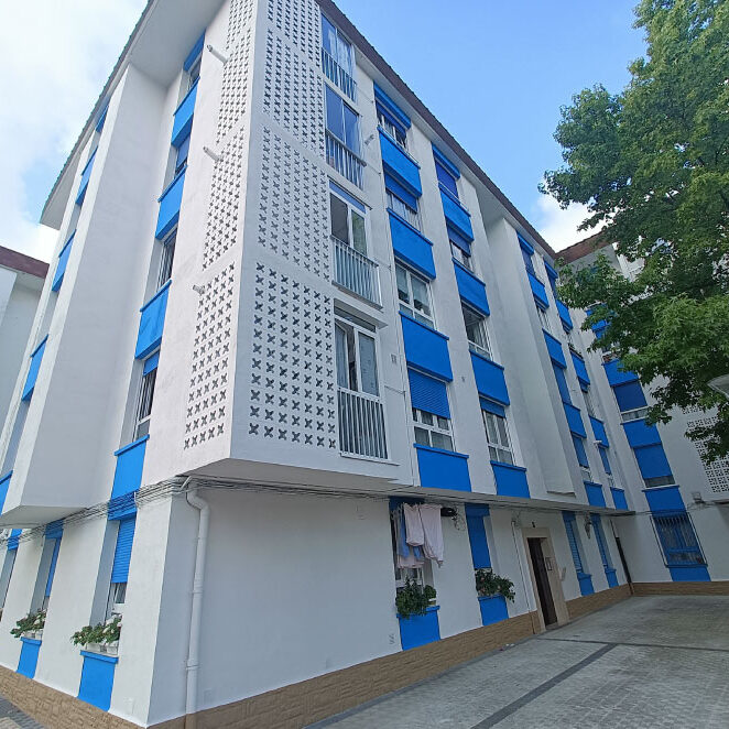 Rehabilitación de fachada en Irún