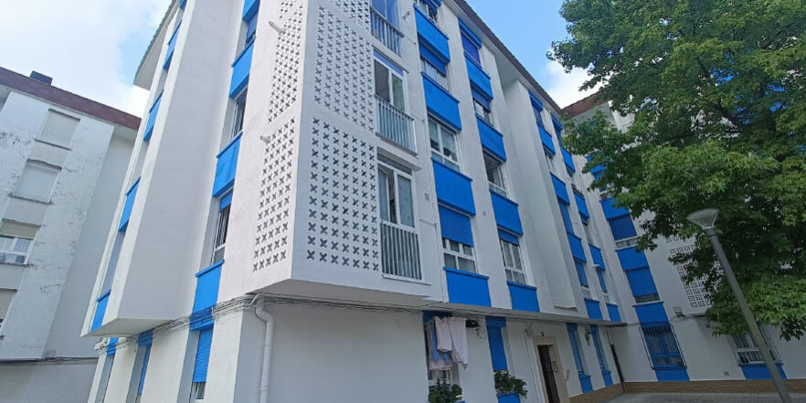 Rehabilitación de fachada en Irún