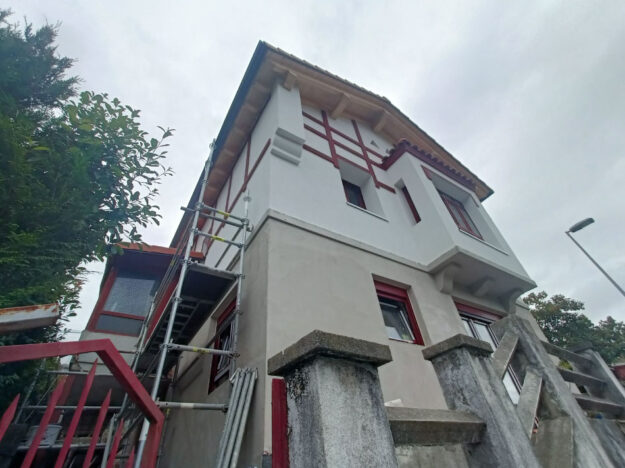 Rehabilitación de fachada y cubierta en Ategorrieta